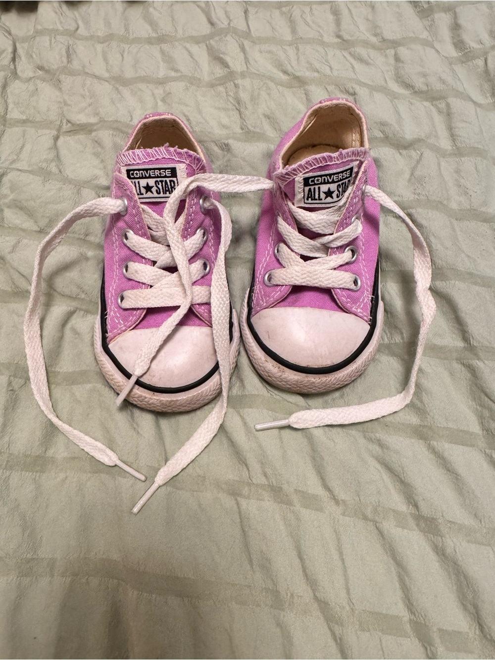 Converse baby girl Pink Low Top Sneakers